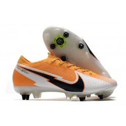 Nike Mercurial Vapor 13 Elite SG Anti Clog Arancione Laser Nero Bianco