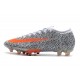 Nike Mercurial Vapor XIII Elite AG-Pro CR7 Bianco Arancione Total Nero