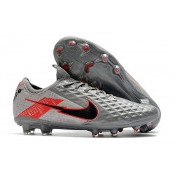 Nike Tiempo Legend VIII Elite FG ACC Grigio Nero Rosso