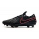 Nike Tiempo Legend VIII Elite FG ACC Nero Rosa