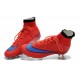 Cristiano Ronaldo Scarpe da Calcio Nike Mercurial Superfly Iv FG Rosso Viola