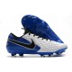 Nike Tiempo Legend VIII Elite FG ACC Bianco Blu Nero