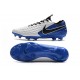 Nike Tiempo Legend VIII Elite FG ACC Bianco Blu Nero