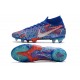 Scarpa Nuovo Nike Mercurial Superfly 7 Elite FG Sancho SE11 -Blu Rosso