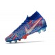 Scarpa Nuovo Nike Mercurial Superfly 7 Elite FG Sancho SE11 -Blu Rosso