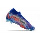 Scarpa Nuovo Nike Mercurial Superfly 7 Elite FG Sancho SE11 -Blu Rosso