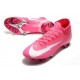 Scarpa Nike Mercurial Superfly 7 FG x Mbappé Rosa Blast Bianco Nero