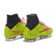 Cristiano Ronaldo Scarpe da Calcio Nike Mercurial Superfly Iv FG Safari Giallo Rosa