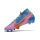 Scarpa Nuovo Nike Mercurial Superfly 7 FG ACC - Blu Rosa Oro