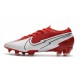 Scarpa Calcio Nike Mercurial Vapor 13 Elite FG Rosso Bianco