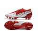 Scarpa Calcio Nike Mercurial Vapor 13 Elite FG Rosso Bianco