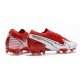 Scarpa Calcio Nike Mercurial Vapor 13 Elite FG Rosso Bianco