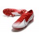 Scarpa Calcio Nike Mercurial Vapor 13 Elite FG Rosso Bianco