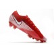 Scarpa Calcio Nike Mercurial Vapor 13 Elite FG Rosso Bianco