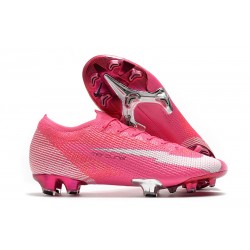 Nike Mercurial Vapor 13 Elite FG x Mbappé Rosa Blast Bianco Nero