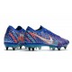 Nike Mercurial Vapor 13 Elite SG Sancho Blu Racer Bianco Verde Aurora