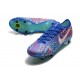 Nike Mercurial Vapor 13 Elite SG Sancho Blu Racer Bianco Verde Aurora