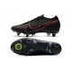 Nike Mercurial Vapor 13 Elite SG Anti Clog Nero Rosso