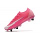 Nike Mercurial Vapor 13 Elite SG Anti Clog x Mbappé Rosa Blast Bianco