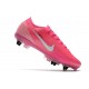 Nike Mercurial Vapor 13 Elite SG Anti Clog x Mbappé Rosa Blast Bianco