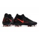 Nike Phantom GT Elite Dynamic Fit FG Nero Rosso Cile Grigio Scuro