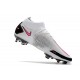 Nike Phantom GT Elite Dynamic Fit FG Nuovo Bianco Rosa Blast Nero