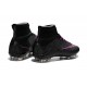 Cristiano Ronaldo Scarpe da Calcio Nike Mercurial Superfly Iv FG Nero Viola