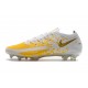 Scarpe da Calcio da Uomo Nike Phantom GT Elite FG Bianco Oro