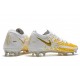 Scarpe da Calcio da Uomo Nike Phantom GT Elite FG Bianco Oro