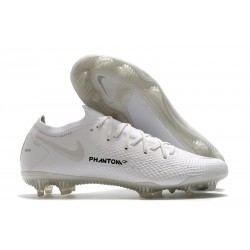 Scarpe da Calcio da Uomo Nike Phantom GT Elite FG Bianco