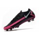 Scarpe da Calcio Uomo Nike Phantom GT Elite FG Nero Argento Rosa Blast