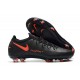 Scarpe Nike Phantom GT Elite FG Nero Rosso Cile Grigio Scuro