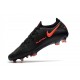 Scarpe Nike Phantom GT Elite FG Nero Rosso Cile Grigio Scuro