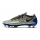 Scarpe da Calcio da Uomo Nike Phantom GT Elite FG Grigio Nero Blu