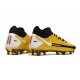 Nike Phantom GT Elite Dynamic Fit FG Nuovo Scarpe Giallo Nero Bianco