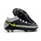 Nike Phantom GT Elite Dynamic Fit FG Nuovo Scarpe Nero Grigio Verde