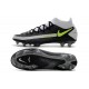 Nike Phantom GT Elite Dynamic Fit FG Nuovo Scarpe Nero Grigio Verde