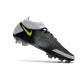 Nike Phantom GT Elite Dynamic Fit FG Nuovo Scarpe Nero Grigio Verde