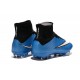 Nike Scarpe da Calcetto Mercurial Superfly 4 Tech Craft FG Blu Bianco Nero