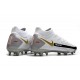 Nike Phantom GT Elite Dynamic Fit FG Nuovo Scarpe Bianco Nero Oro Rosso