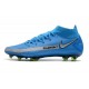 Scarpa Nuovo Nike Phantom GT Elite DF FG - Blu Argento