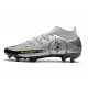 Nike Phantom GT Scorpion Elite DF FG - Platino Argento Metallico Nero