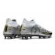 Nike Phantom GT Scorpion Elite DF FG - Platino Argento Metallico Nero