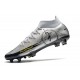 Nike Phantom GT Scorpion Elite DF FG - Platino Argento Metallico Nero