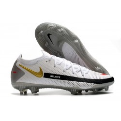 Nike Phantom GT Elite FG ACC Scarpa Calcio Bianco Nero Rosso