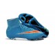 Nike Scarpe da Calcetto Mercurial Superfly 4 Tech Craft FG Blu Arancio