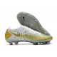 Nike Phantom GT Elite FG ACC Scarpa Calcio Oro Bianco