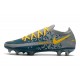 Nike Phantom GT Elite FG ACC Scarpa Calcio Blu Grigio Giallo