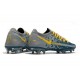 Nike Phantom GT Elite FG ACC Scarpa Calcio Blu Grigio Giallo