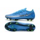 Nike Phantom GT Elite FG ACC Scarpa Calcio Blu Argento